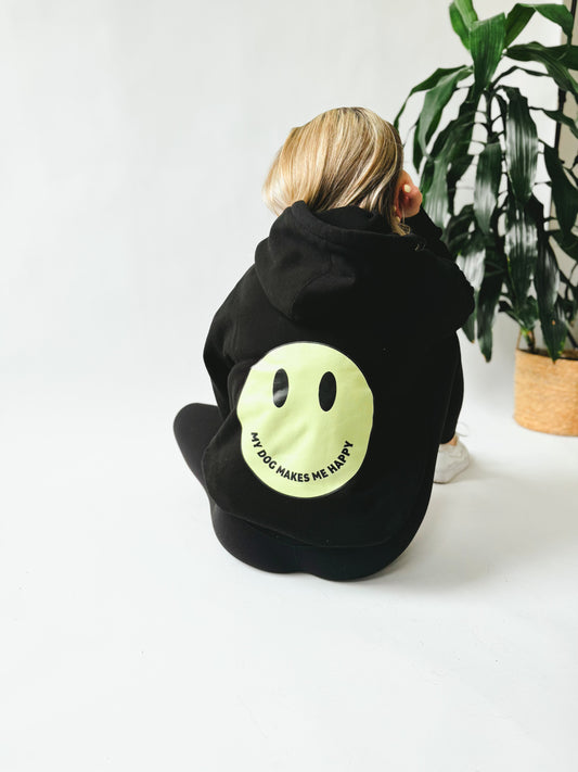 My Dog Makes Me Happy Hoodie