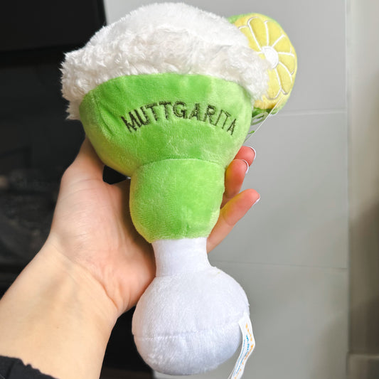 Muttgarita Plush Dog Toy